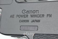 Unused Canon NEW F-1 AE Finder 35mm Film Camera NFD 50mm f1.4 Lens From JAPAN