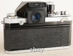 VINTAGE 1966 NIKON F PHOTOMIC TN CAMERA BODY with NIKKOR 50mm 1.4 LENS