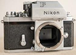 VINTAGE 1966 NIKON F PHOTOMIC TN CAMERA BODY with NIKKOR 50mm 1.4 LENS