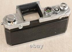 VINTAGE 1966 NIKON F PHOTOMIC TN CAMERA BODY with NIKKOR 50mm 1.4 LENS