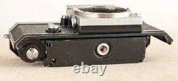 VINTAGE 1966 NIKON F PHOTOMIC TN CAMERA BODY with NIKKOR 50mm 1.4 LENS