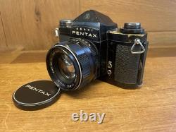 Very Rare Black Near Mint Pentax SV Film Camera Super Takumar 55mm F/1.8 /JP