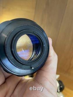 Very Rare Black Near Mint Pentax SV Film Camera Super Takumar 55mm F/1.8 /JP