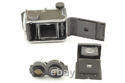 Video Exc+5Mamiya C22 Pro TLR Film Camera Sekor 105mm f/3.5 Lens from JAPAN