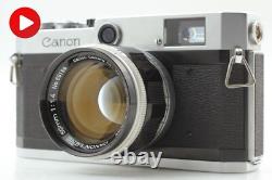 Video N MINT Canon P Rangefinder 35mm Film Camera L39 50mm 1.4 Lens From JAPAN
