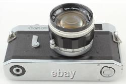 Video N MINT Canon P Rangefinder 35mm Film Camera L39 50mm 1.4 Lens From JAPAN