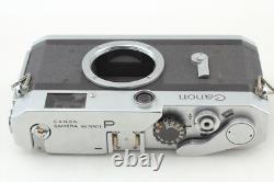 Video N MINT Canon P Rangefinder 35mm Film Camera L39 50mm 1.4 Lens From JAPAN