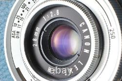 Video Tested Lens MINT Canon Demi Blue Half Frame Film Camera 28mm f2.8 JAPAN