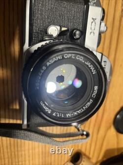 Vintage Asahi Pentax KX 35mm Film Camera SMC Pentax 11.8/55 Lens & 1.2.8/100