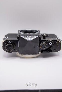 Vintage Canon F1 35mm Film SLR Camera WithFL 50mm F1.8 Lens