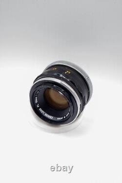 Vintage Canon F1 35mm Film SLR Camera WithFL 50mm F1.8 Lens