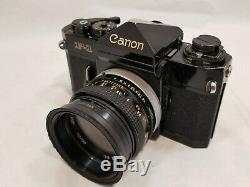 Vintage Canon F-1 Pro Body, 35mm Film Camera with50mm 11.8 Canon FD Lens