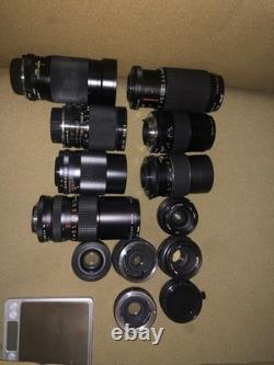 Vintage Film Camera Lens Lot Tested (See Item Desc)