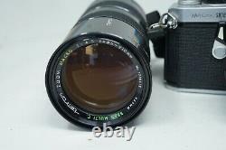 Vintage Japanese Pentax ME Super 35mm SLR Film Camera + 50mm & 85-210mm lenses