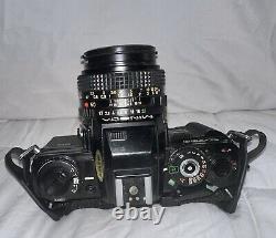 Vintage MINOLTA X-700 35mm Film Camera with Minolta 50mm f/1.7 Lens & Accessories