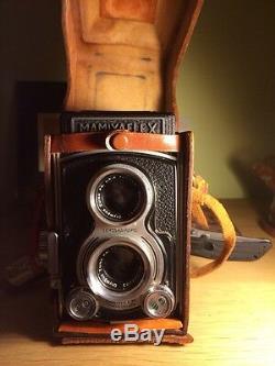 Vintage Mamiyaflex Tlr Camera With 80mm F2.8 Lens