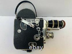 Vintage Paillard BOLEX H16 Deluxe or Supreme 16mm Movie Film Camera & 2 Lenses