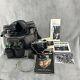 Vintage Pentax KM Asahi Film Camera 3 Lenses With Camera Bag And Papers