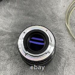 Vintage Pentax KM Asahi Film Camera 3 Lenses With Camera Bag And Papers