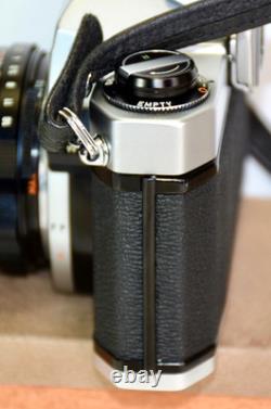 Vintage Pentax Spotmatic SP 35mm Film Camera With Super-Takumar 50mm f1.4 Lens+