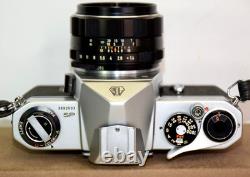 Vintage Pentax Spotmatic SP 35mm Film Camera With Super-Takumar 50mm f1.4 Lens+