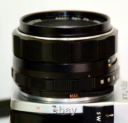 Vintage Pentax Spotmatic SP 35mm Film Camera With Super-Takumar 50mm f1.4 Lens+