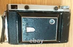 Vintage USSR Camera Moskva-5 6x6cm 6x9cm Lens INDUSTAR-24 Red P f3.5/105mm