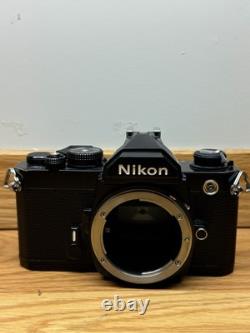 WORKING Nikon FM 35mm Film Camera (Black) withNikkor 135mm f2.8 AI-S-Free Shipping