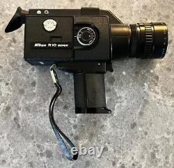 WORKING Nikon R10 Super 8 8mm Cine Movie Film Camera + 7-70mm f/1.4 Macro Lens