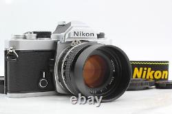 W/Hood Exc+5 Nikon FM SLR 35mm Film Camera & Ai 50mm f/1.4 Lens From JAPAN