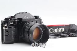 WithHood MINT Canon A-1 SLR 35mm Film Camera New FD 50mm f/1.4 Lens From JAPAN