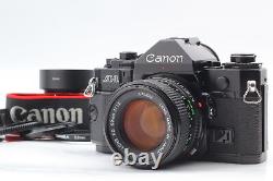 WithHood MINT Canon A-1 SLR 35mm Film Camera New FD 50mm f/1.4 Lens From JAPAN