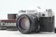 With HOOD MINT Canon AE-1 35mm Film Camera SLR New FD 50mm f1.4 Lens From JAPAN