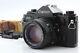 Withstrap Canon A-1 A1 SLR Film Camera body New FD NFD 50mm f1.4 Lens From JAPAN
