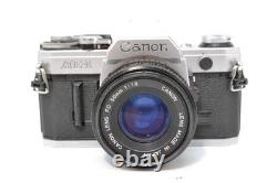 Works Canon AE-1 Program 35mm film Camera NFD 50mm f/1.8 Lens From JAPAN