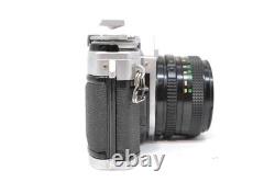 Works Canon AE-1 Program 35mm film Camera NFD 50mm f/1.8 Lens From JAPAN