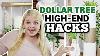 Wow Dollar Tree High End Diys U0026 Hacks Simple Ways To Get Glam Looks Krafts By Katelyn
