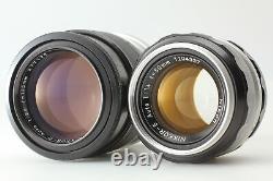 X2 Lens MINT Early Nikon F Eye Level 35mm film camera 50mm 135mm From JAPAN