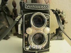 YASHICA 635 Twin lens, TLR 120/ 35mm Film Camera