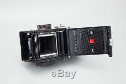 Yashica 44 TLR Medium Format Film Camera with 60mm f/3.5 Lens, Black