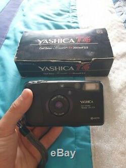 Yashica T4 with f3.5 Carl Zeiss T Lens 35mm Fully working