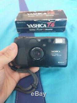 Yashica T4 with f3.5 Carl Zeiss T Lens 35mm Fully working