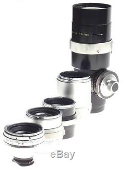 ZEISS CONTAREX System Super SLR camera 5x Distagon lenses Biogon 21mm hoods case