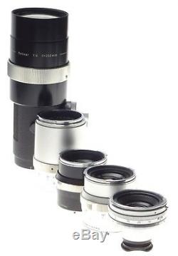 ZEISS CONTAREX System Super SLR camera 5x Distagon lenses Biogon 21mm hoods case