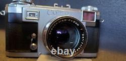Zeiss Contax IIa Rangefinder COLOR Dial Film Camera with Sonnar 50mm 11.5 Lens ll