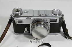 Zeiss Ikon Contax II 35mm Film Rangefinder Camera with 50mm F2 Sonnar Lens