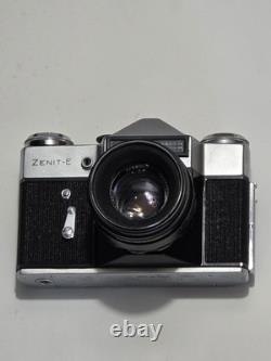 Zenit-E Film Camera + Helios 44-2 Lens + Bonus M42 Lenses Tested & Working