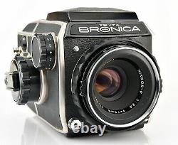 Zenza Bronica EC 6x6 Film Camera with Nikkor P 75mm 2.8 Lens Medium Format