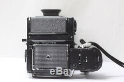 Zenza Bronica ETR Body Finder with Zenzanon MC 75mm F/2.8 Lens with shutter Grip