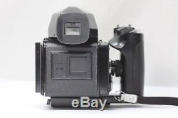 Zenza Bronica ETR Body Finder with Zenzanon MC 75mm F/2.8 Lens with shutter Grip